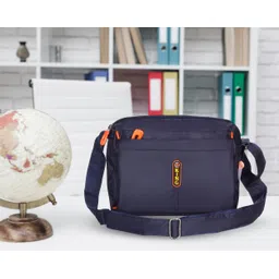 leather land Blue Women Sling Bag UNISEX Stylish Water Proof Sling bag-picture-33