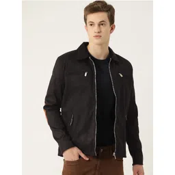 Leather Retail Men Suede Lightweight Biker Jacket-picture-22