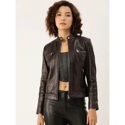 Leather Retail Women Leather Jacket-picture-19