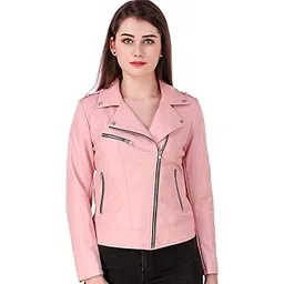 leather retail Women's & Girl's Textured Regular Jacket-picture-34