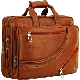 leather world Men Tan Messenger Bag-picture-26