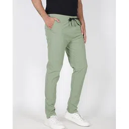 leaves velly Men Track Pants with Elasticated Drawstring Waist-picture-51