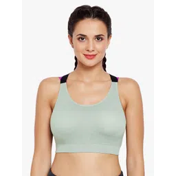 Lebami Grey Solid Non-Wired Lightly Padded Bralette Bra 1583-Grey_30-picture-15