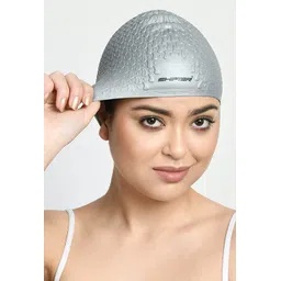 lebami SWIMMING CAP BUBBLE ROUND FOR MEN WOMEN LONG HAIR ANTI SLIP WATERPROOF Swimming Cap-picture-26