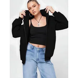 LECOWAR Women Fleece Lightweight Open Front Jacket-picture-19