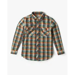 lee cooper Boys Checked Relaxed Fit Shirt-picture-22