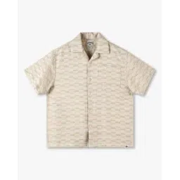 lee cooper Boys Striped Oversized Shirt with Patch Pocket-picture-25