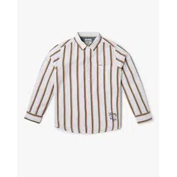 lee cooper Boys Striped Relaxed Fit Shirt-picture-15
