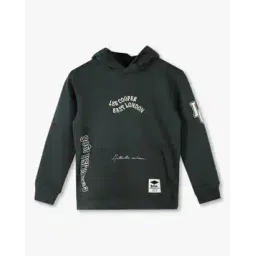 lee cooper Boys Typographic Print Regular Fit Hoodie-picture-31