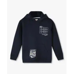 lee cooper Boys Typographic Print Regular Fit Hoodie-picture-26