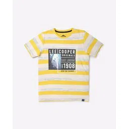 lee cooper Brand Print Slim Fit T-Shirt-picture-26