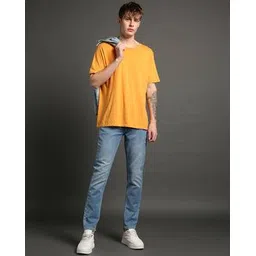 lee cooper Men Harry Heavily Washed Comfort Slim Fit Jeans-picture-49