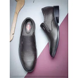 Lee Cooper Men Leather Pointed Toe Formal Shoes-picture-30