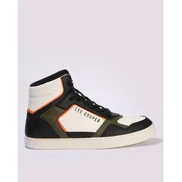 lee cooper Men Mid-Top Lace-Up Sneakers-picture-25