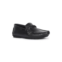 Lee Cooper Men Textured Round Toe Bows Slip-On Everyday Casual Loafers Shoe-picture-34