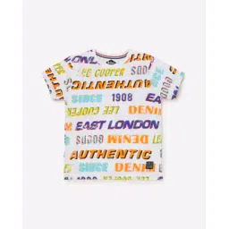 lee cooper Printed Slim Fit Crew-Neck T-shirt-picture-30