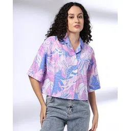 lee cooper Women Printed Relaxed Fit Shirt-picture-34