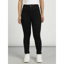 Lee Black Skinny Fit High Rise Jeans-picture-19