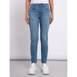 Lee Blue Slim Fit High Rise Jeans-picture-40