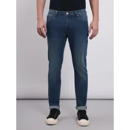 Lee Bruce Blue Skinny Fit Lightly Washed Jeans-picture-34