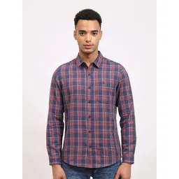 Lee Checked Slim Fit Classic Cotton Casual Shirt-picture-10