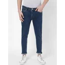 Lee Men Blue Slim Fit Stretchable Jeans-picture-11