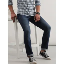 Lee Men Bruce Skinny Fit Light Fade Stretchable Cotton Jeans-picture-41