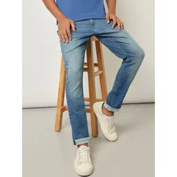 Lee Men Bruce Skinny Fit Light Fade Stretchable Jeans-picture-12