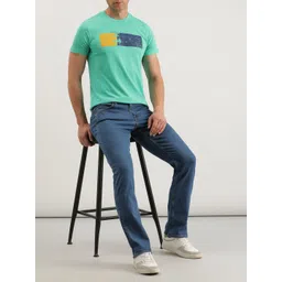 Lee Men Mid-Rise Slim Fit Clean Look Light Fade Stretchable Jeans-picture-27