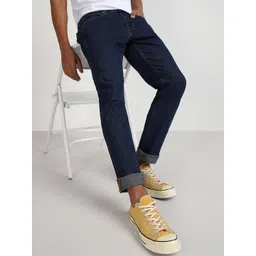 Lee Men Slim Fit Clean Look Cotton Stretchable Jeans-picture-15