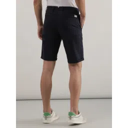 Lee Navy Cotton Slim Fit Shorts image 2