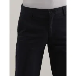 Lee Navy Cotton Slim Fit Shorts image 4