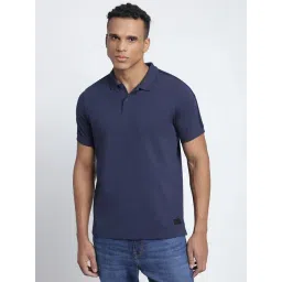 Lee Navy Slim Fit Polo T-Shirt-picture-13
