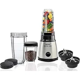 LEE STAR Nutrimix Electric Mixer Blender Grinder,Smoothie Maker,400 W 100% Full Copper Motor, 3 Unbreakable jars, SS Blades,Seasoning Cap & Lid, 2 Year Warranty, Black,LE-809-picture-12