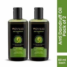 Leeford Anti Dandruff Oil, 60 ml for Flake Free, Healthy & Hydrated Scalp (Pack of 2)-picture-17