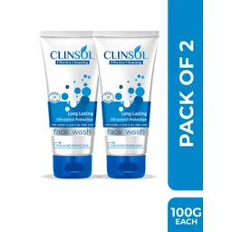 Leeford Pack of 2 Clinsol Oil Control Face Wash 100g image 1