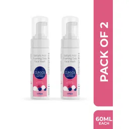 Leeford Pack of 2 Clinsol Salicylic Acid Foaming Daily Face Wash - 60ml-picture-14