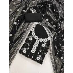 LeeliPeeri Designer Embroidered Unstitched Dress Material-picture-30