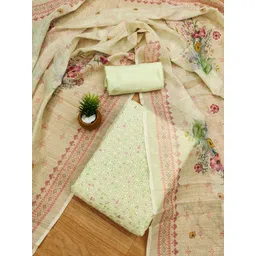 LeeliPeeri Designer Embroidered Unstitched Dress Material-picture-23