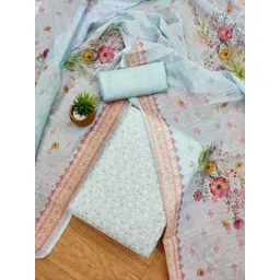 LeeliPeeri Designer Embroidered Unstitched Dress Material-picture-11