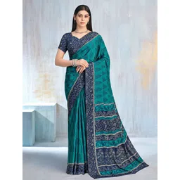 LeeliPeeri Designer Ethnic Motifs Poly Chiffon Saree-picture-35