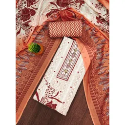 LeeliPeeri Designer Floral Printed Unstitched Dress Material-picture-10