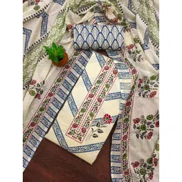 LeeliPeeri Designer Floral Printed Unstitched Dress Material-picture-32