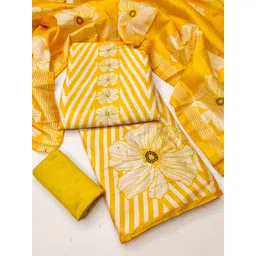 LeeliPeeri Designer Floral Printed Unstitched Dress Material-picture-21