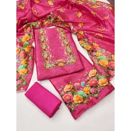 LeeliPeeri Designer Floral Printed Unstitched Dress Material-picture-27