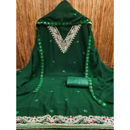 LeeliPeeri Designer Floral Unstitched Dress Material-picture-23