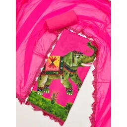 LeeliPeeri Designer Printed Unstitched Dress Material-picture-20