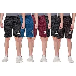 leelouis Men's Casual Cotton Shorts - Pack of 4 | Casual & Sportswear for Gym, Travel & Daily Use-picture-44