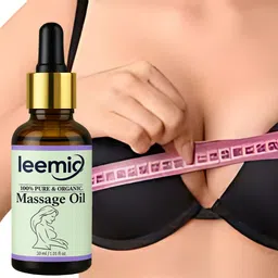 leemio Breast Massage Oil for Women help in skin toning oil Natural oil all Ingredients-picture-18