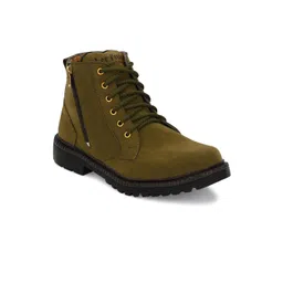 LEEPEETER Men Casual Block-Heeled Regular Boots-picture-26